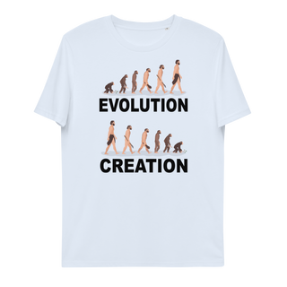 Evolution and Creation Unisex Organic Cotton T-shirt