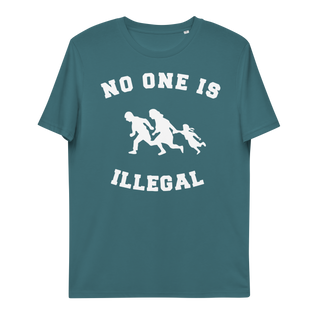 No One Is Illegal Unisex Organic Cotton T-shirt