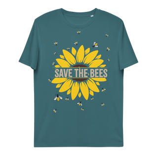 Save The Bees Unisex Organic Cotton T-shirt