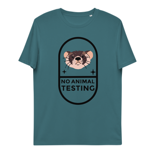 No Animal Testing Unisex Organic Cotton T-shirt