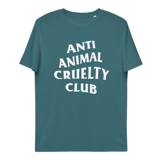 Anti Animal Cruelty Club Unisex Organic Cotton T-shirt