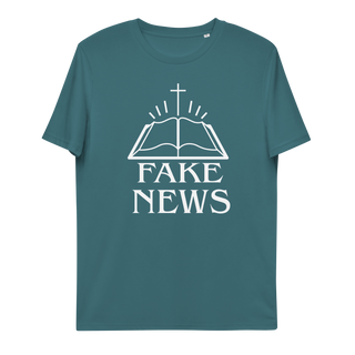 Fake News Unisex Organic Cotton T-shirt