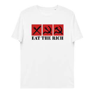 Eat The Rich Unisex Organic Cotton T-shirt