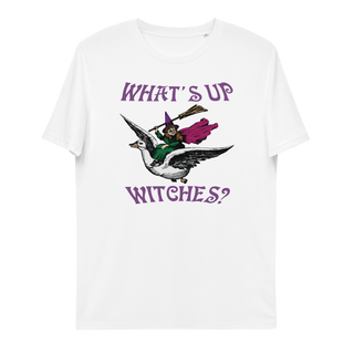 What's Up Witches Unisex Organic Cotton T-shirt