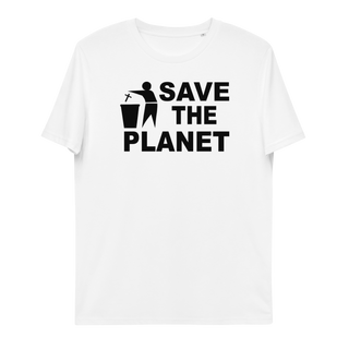 Save the Planet Unisex Organic Cotton T-shirt