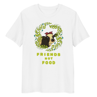 Friends Not Food Unisex Organic Cotton T-shirt