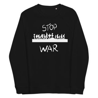 Stop War Unisex Organic Cotton Hoodie