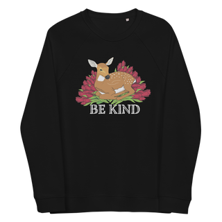 Be Kind Unisex Organic Cotton Sweatshirt