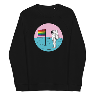 Moon Unisex Organic Cotton Sweatshirt