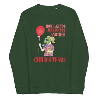 Child's Tear Unisex Organic Cotton Sweatshirt