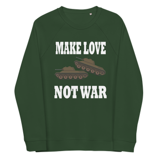 Tank Love Unisex Organic Cotton Sweatshirt