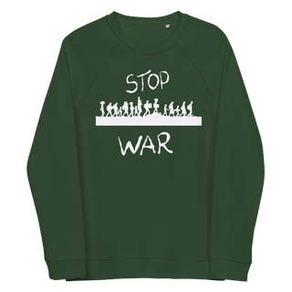 Stop War Unisex Organic Cotton Hoodie