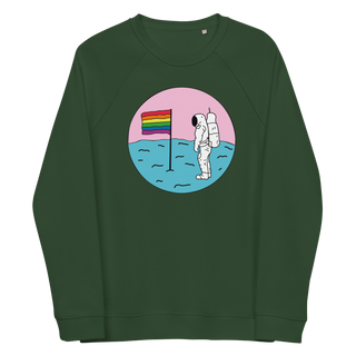 Moon Unisex Organic Cotton Sweatshirt