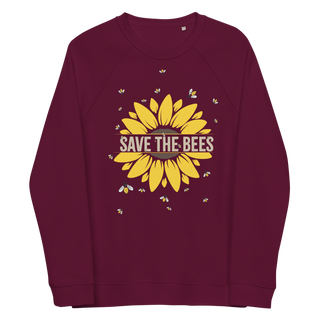 Save The Bees Unisex Organic Cotton Sweatshirt