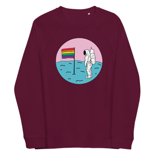 Moon Unisex Organic Cotton Sweatshirt