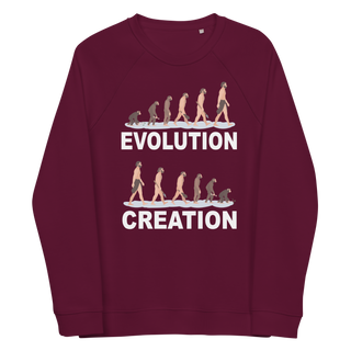 Evolution and Creation Unisex Organic Cotton Sweatshirts