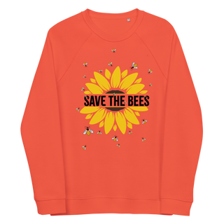 Save The Bees Unisex Organic Cotton Sweatshirt