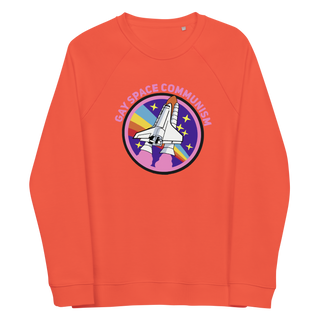 Gay Space Communism Unisex Organic Cotton Sweatshirt