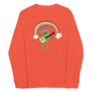 Queer Frog Unisex Organic Cotton Sweatshirt