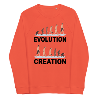 Evolution and Creation Unisex Organic Cotton Sweatshirts