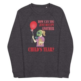 Child's Tear Unisex Organic Cotton Sweatshirt