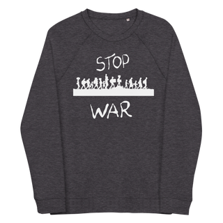 Stop War Unisex Organic Cotton Hoodie