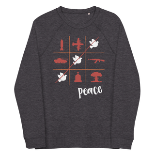 Peace Unisex Organic Cotton Sweatshirt