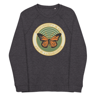 Biodiversity is Key Unisex Organic Cotton Sweatshirt