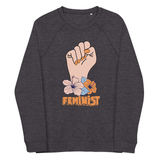 Feminist Unisex Organic Cotton Sweatshirt