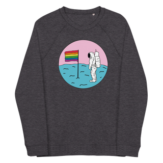 Moon Unisex Organic Cotton Sweatshirt