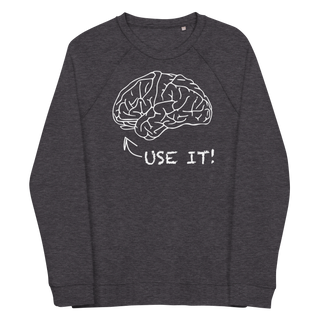 Use It Unisex Organic Cotton Sweatshirt