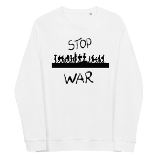 Stop War Unisex Organic Cotton Hoodie