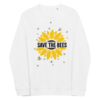 Save The Bees Unisex Organic Cotton Sweatshirt