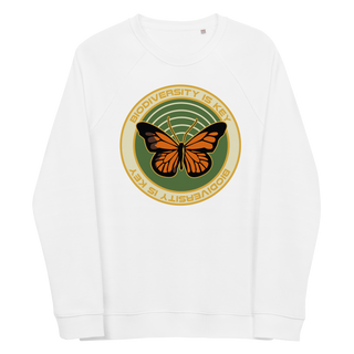 Biodiversity is Key Unisex Organic Cotton Sweatshirt