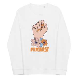 Feminist Unisex Organic Cotton Sweatshirt