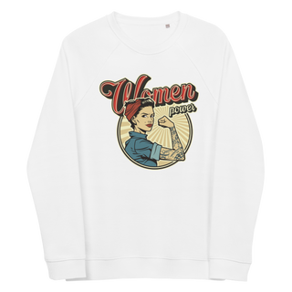 Women Power Unisex Organic Cotton Sweatshirt